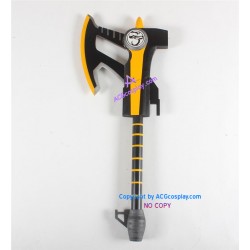 Mighty Morphin Power Rangers Black Ranger Power Axe prop cosplay prop pvc made