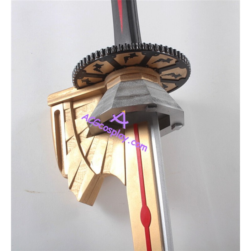 Mighty Morphin Power Rangers Samurai shinkenmaru Spin Sword Replica Cosplay Prop