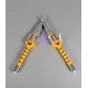 Mighty Morphin Power Rangers Yellow Ranger Daggers prop sword prop cosplay prop