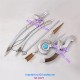 The Legend of Heroes:Sen no Kiseki Alisa Reinford Bow and Arrow prop Cosplay Prop pvc made