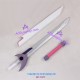 Magical Girl Lyrical Nanoha Signum Sword with Sheath prop Cosplay Prop pvc made