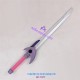 Magical Girl Lyrical Nanoha Signum Sword with Sheath prop Cosplay Prop pvc made