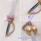 ONE PIECE Cavendish Sword with Sheath prop Cosplay Prop pvc made