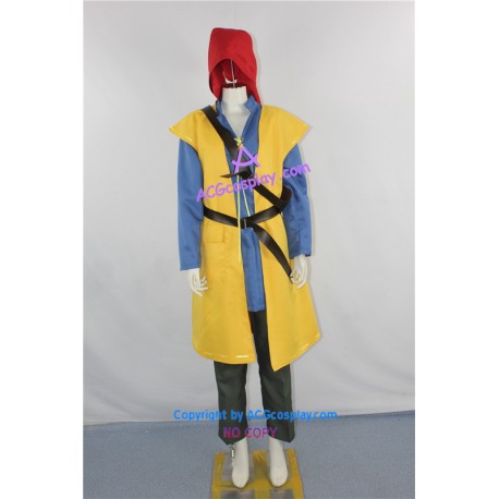 Dragon Quest Journey of the Cursed King Hero Cosplay Costume include bag