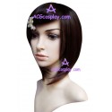 Women's 24cm Brownish-black Short Straight Wig cosplay wig