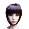 Women's 24cm Dark Brown Short Wig cosplay wig