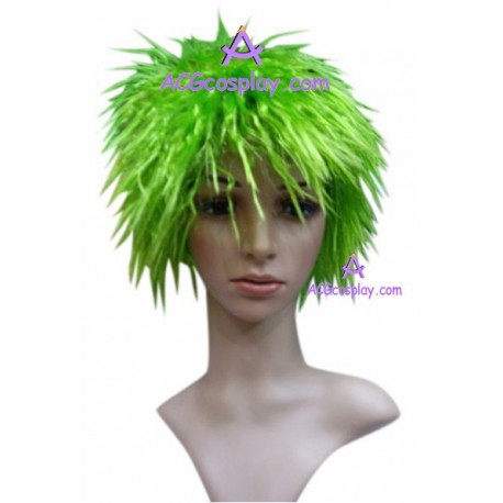 Women's 25cm Green Short Fashion WIg cosplay wig