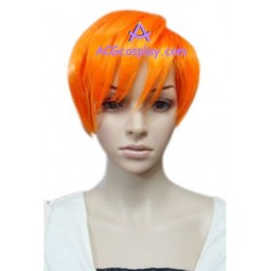 Women's 25cm Orange Short Fashion Wig cosplay wig