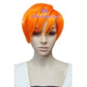 Women's 25cm Orange Short Fashion Wig cosplay wig