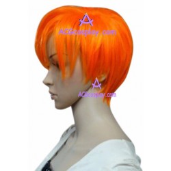Women's 25cm Orange Short Fashion Wig style1 cosplay wig