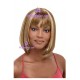 Women's 26cm Blond Short Straight Fashion Wig cosplay wig