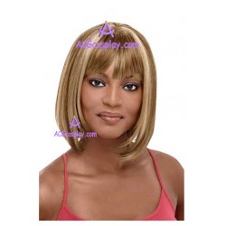 Women's 26cm Blond Short Straight Fashion Wig cosplay wig