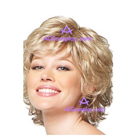 Women's 26cm Short Curly Fashion Wig cosplay wig