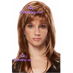 Women's 34cm Brown Long Fashion Wig cosplay wig