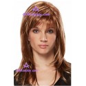 Women's 34cm Brown Long Fashion Wig cosplay wig