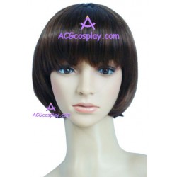 Women's 35cm Brown Short Fashion Wig style1 cosplay wig