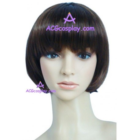 Women's 35cm Brown Short Fashion Wig style1 cosplay wig
