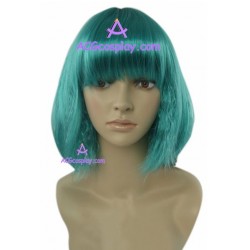 Women's 35cm Green Short Fashion Wig cosplay wig