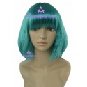 Women's 35cm Green Short Fashion Wig cosplay wig