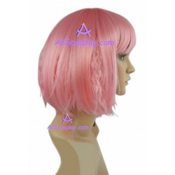 Women's 35cm Pink Short Fashion Wig cosplay wig
