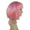 Women's 35cm Pink Short Fashion Wig cosplay wig