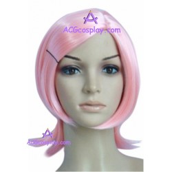 Women's 35cm Pink Short Fashion Wig style1 cosplay wig
