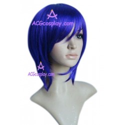 Women's 35cm Purple Short Straight Fashion Wig cosplay wig