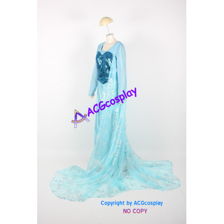 Disney Frozen Elsa Cosplay Costume version 01  