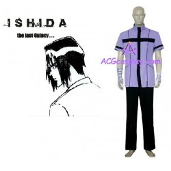 Bleach Uryuu Ishida Quincy Uniform Cosplay Costume