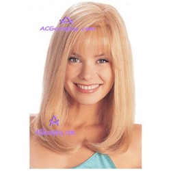 Women's 36cm Gold Long Straght Fashion Wig cosplay wig