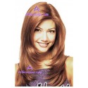 Women's 37cm Brown Long Fashion Wig cosplay wig
