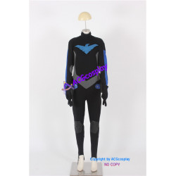 DC Comic Young Justice Nightwing Cosplay Costume Version 01