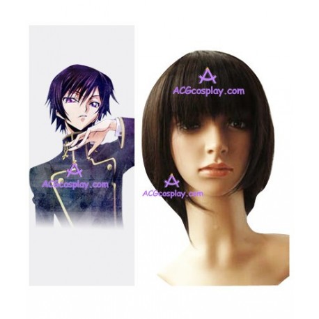 Code Geass Lelouch Lamperouge Cosplay Wig