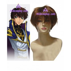 Code Geass Suzaku Kururugi Cosplay Wig