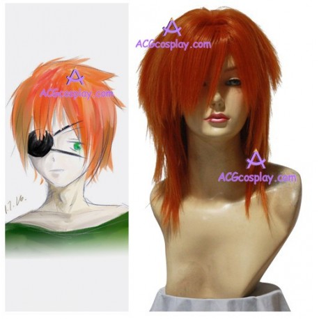 D.Gray-man Ravi.Bookman.Jr  Cosplay Wig