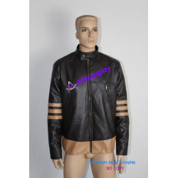 Marvel X-Men The Wolverine Rogan Jacket Pleather made Cosplay costume