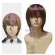 Death Note Light Kira Brown Cosplay Wig