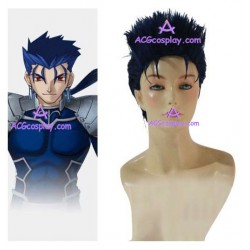 Fate Stay Night Lancer Cosplay Wig