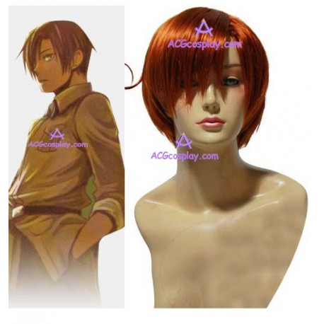 Hetalia Lovino Vargas Cosplay Wig