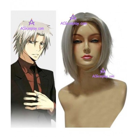 Hitman Reborn Hayato Gokudera Cosplay Wig