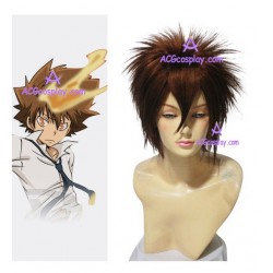 Katekyo Hitman Reborn! Sawada Tsunayoshi 26cm Cosplay Wig