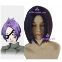 Katekyo Hitman Reborn! Chrome Dokuro cosplay wig purple short wig