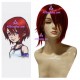 Kingdom Hearts Kairi red cosplay wig short wig