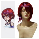 Kingdom Hearts Kairi red cosplay wig short wig