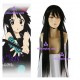 K-On! Mio Akiyama cosplay wig long wig black wig