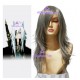 Lamento Rai Cosplay Wig greyish white long wig