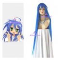 Lucky Star Konata Cosplay Wig blue wig long wig