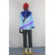 Pokemon Trainer Black Touya Cosplay Costume incl.bag and hat