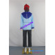 Pokemon Trainer Black Touya Cosplay Costume incl.bag and hat