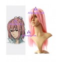 Nabari no Ou Raimei Shimizu Cosplay Wig pink long wig